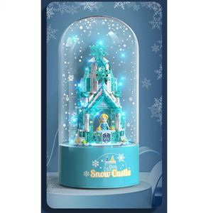 لگو دیزنی گوی موزیکال طرح قلعه برفی 301 قطعه snow castle_اسباب بازی لگو